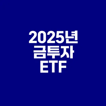 2025년 금투자 ETF 인기 분석과 전략