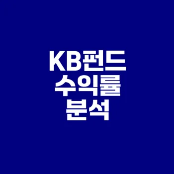 가장 인기 있는 펀드와 수익률 비교 분석