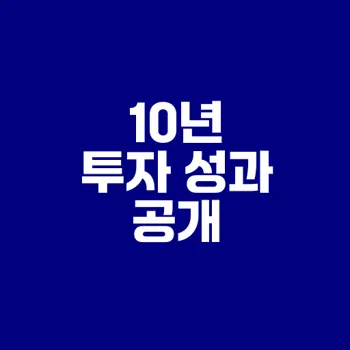 10년간 매달 100만원 VOO 투자 결과는?