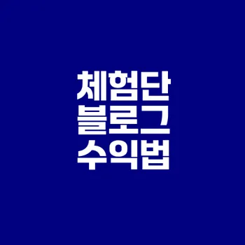 체험단 블로그로 수익 내는 팁은?